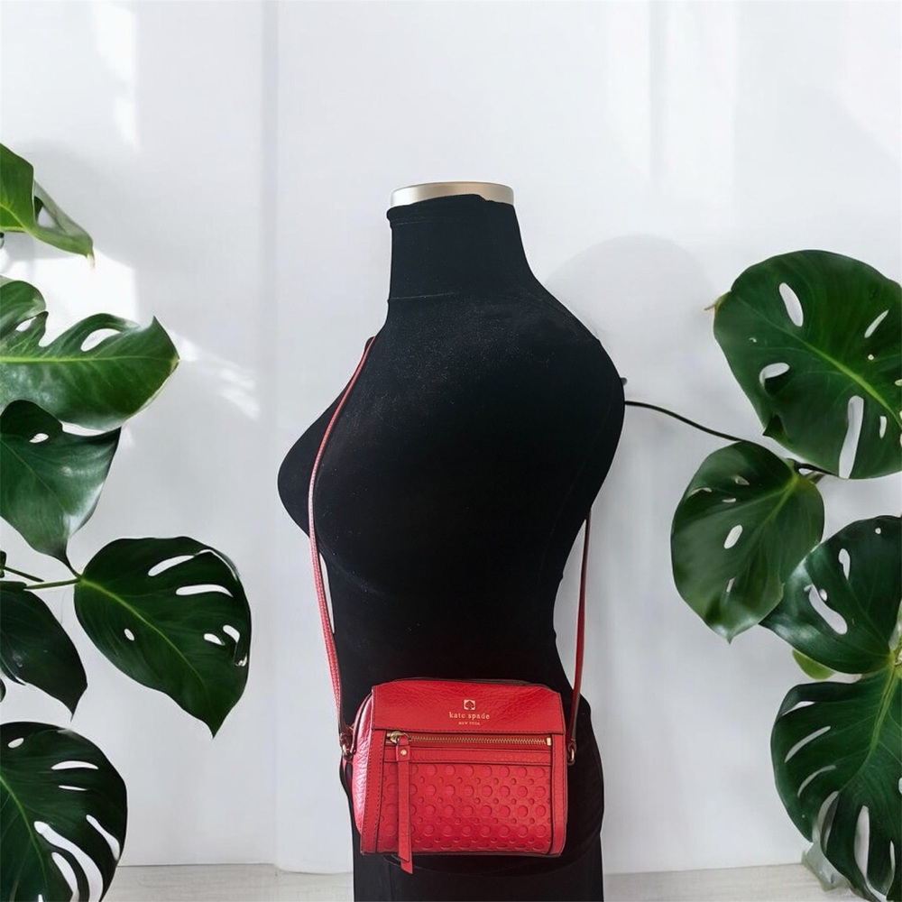 Kate Spade Perri Lane Bubbles Salmon Small Crossbody